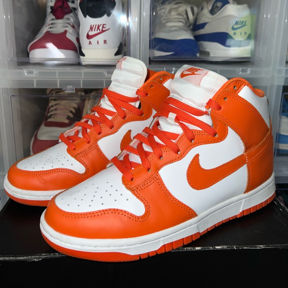 EUC Nike dunk high Syracuse size women’s 8